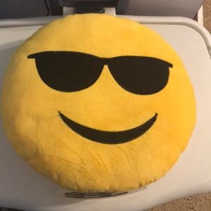 A cool emoji pillow